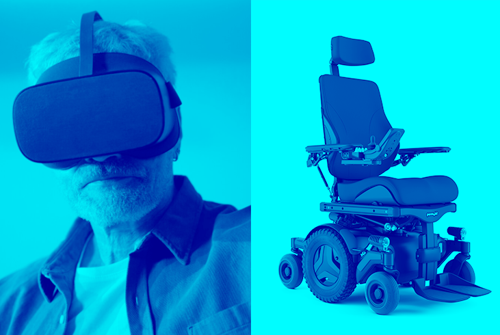 Une plateforme virtuelle de simulation pour la navigation en fauteuil roulant motorisé : évaluer l’acceptabilité